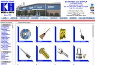 Desktop Screenshot of khmetals.com